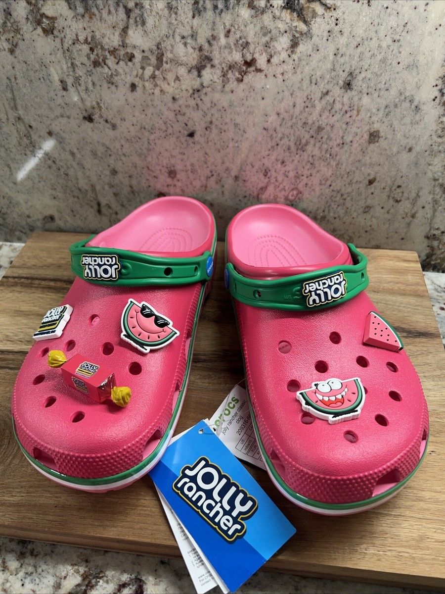 Crocs Jolly Rancher Classic Clog 209316-669 Pink Watermelon  display picture 1