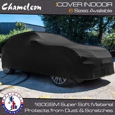 Indoor Car Cover 4x4 BLACK Super Soft breathable fabric Premium 160gsm 4x4
