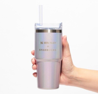 STANLEY + STARBUCKS ステンレスボトル ピンク Stainless Steel Tumbler 3WAY STANLEY Glitter Vivid Pink