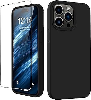 FUNMIKO Compatible with iPhone 15 Pro Max Case with Screen Protector|Upgraded Li