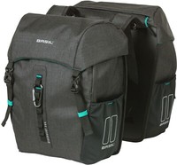 Doppelpacktasche Basil Discovery 365D 18 Liter 30 X 15 X 31 Cm - Black Melee