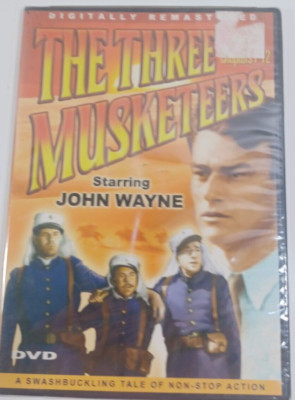 The Three Musketeers, Part 2: Chapters 7-12 (DVD, 2004) NEW John Wayne Sealed