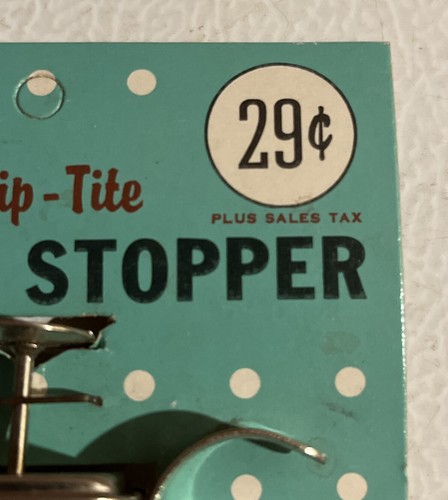 Bottle 1950s Stopper Vintage Vaughan’s Save the Fizz NOS Unused - Picture 4 of 6