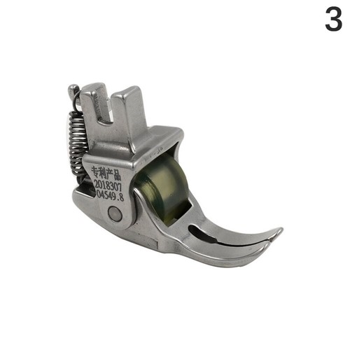 Sewing Machine Roller Presser Foot For Leather Curtain Thick Cloth Fabric - Photo 8/14