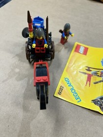 Lego Castle set 6022 Horse Cart - featuring the Lion Knights- With Manual