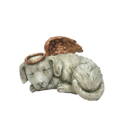 Heavenly Angel Dog Urn For Cremation Ashes Statue Pet Memorial Figurine - Picture 1 of 3