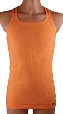 MANSTORE Herren Sportshirt Athletic Shirt Rocky mango orange - NEU in M