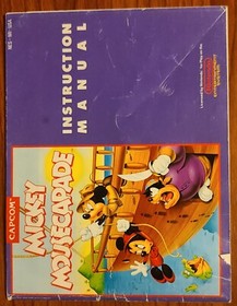 Nintendo NES Mickey Mousecapade Game Cartridge  1985 Authentic & Tested