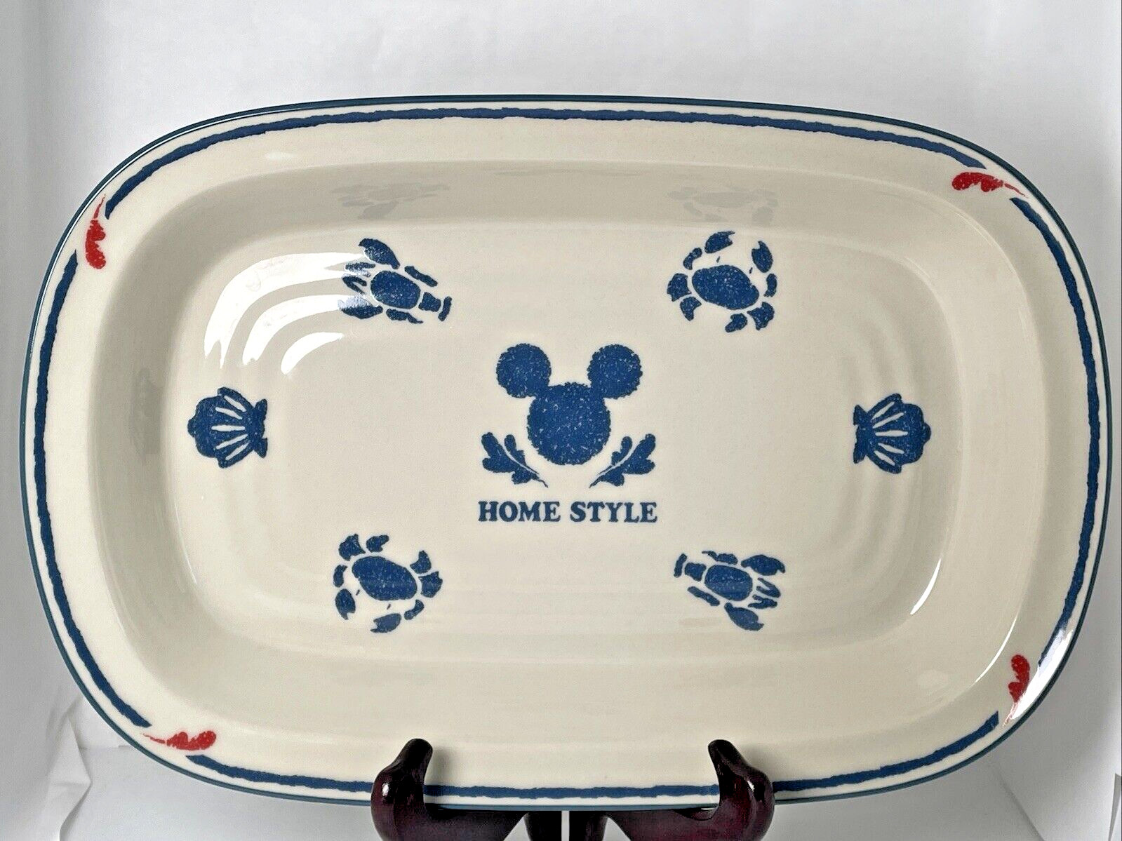 Tokyo Disney Sea Casserole Home Style Dish 14 inches Excellent
