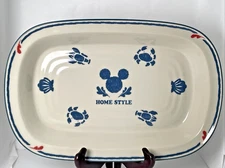 Tokyo Disney Sea Casserole Home Style Dish 14 inches Excellent