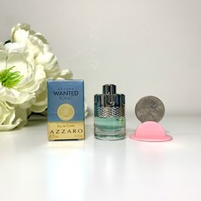 Azzaro Wanted Tonic EDT Splash Travel Size Mini Bottle 5ml/0.1oz New In Box