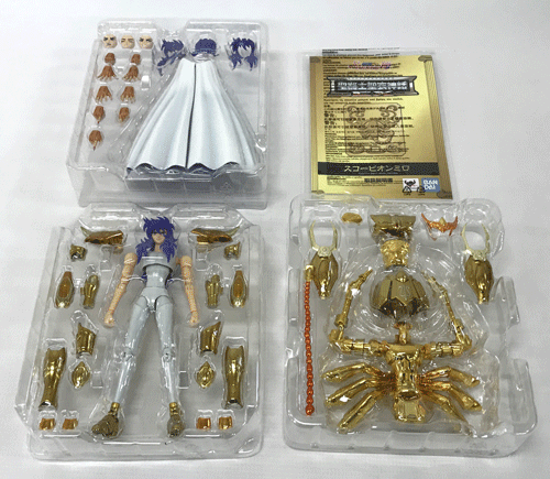 Saint Seiya Myth Cloth EX Scorpio Milo SAINTIA SHO COLOR EDITION Bandai - Bild 2 von 2