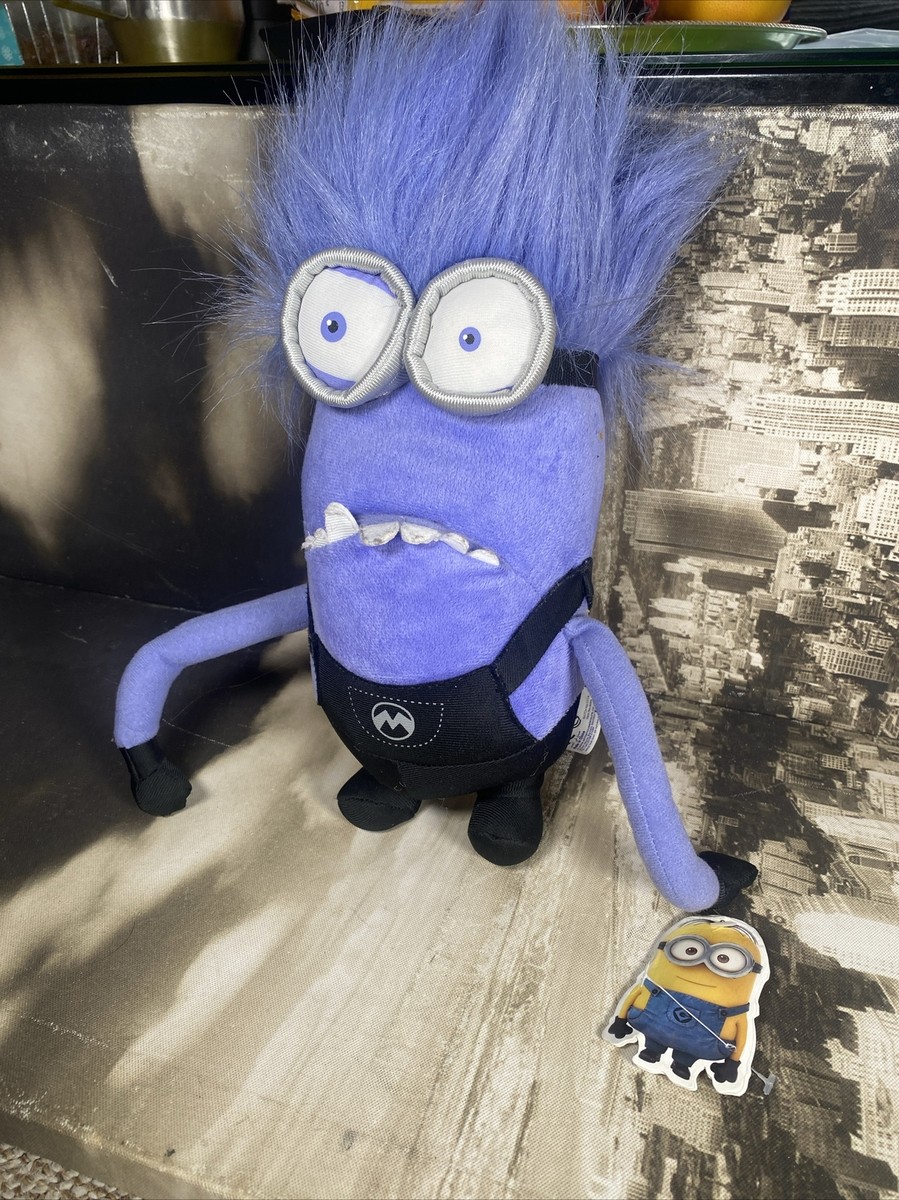 Despicable Me Purple Evil Minion 12” Plush Toy BBA1 Australia