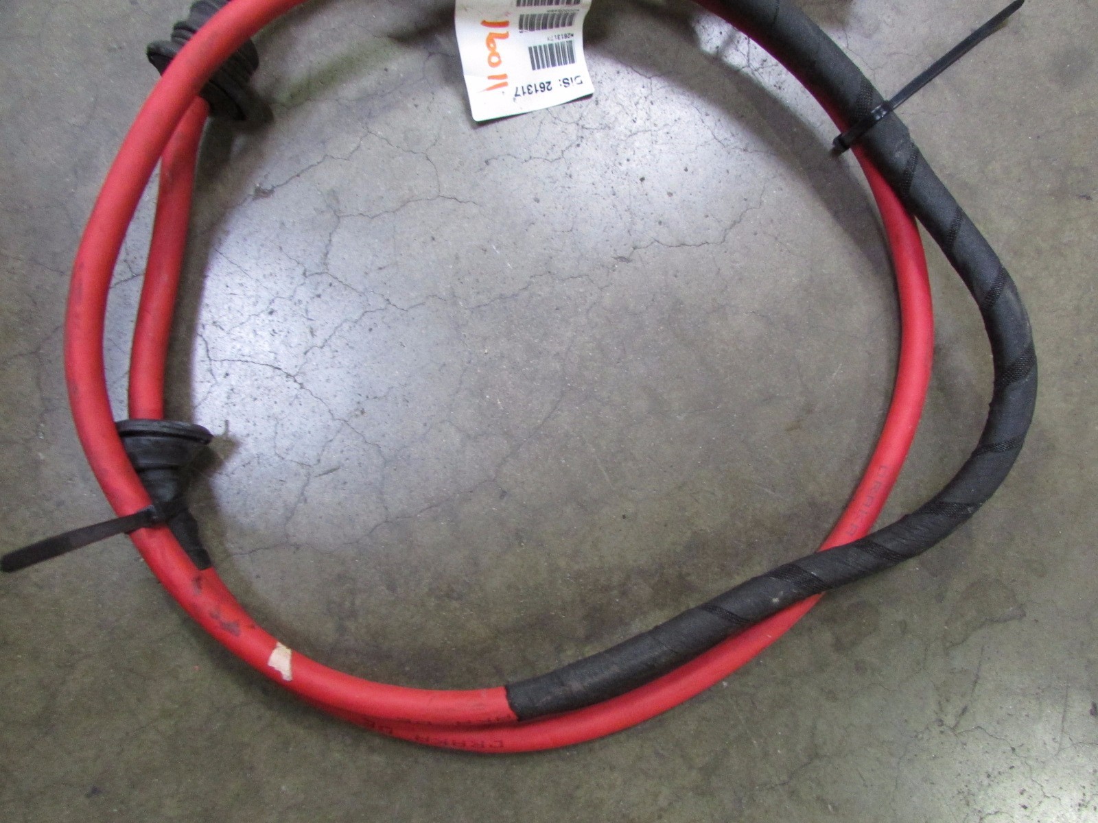 Ferrari 458 Italia, Spider, Positive Battery Cable Wire Harness, Used P/N 261317
