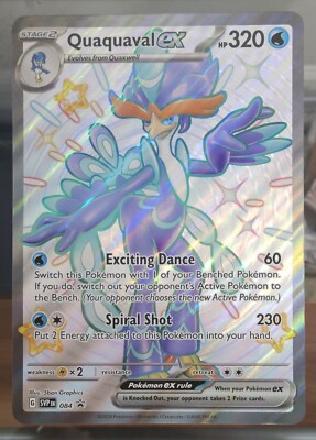 Pokemon Quaquaval ex 084 Jumbo Card | eBay