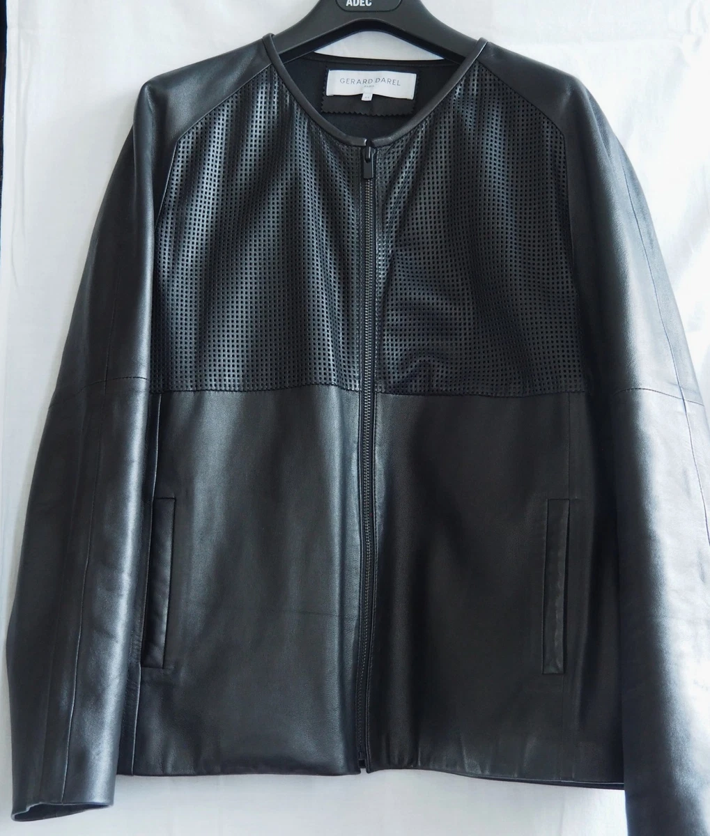 Blouson cuir gerard darel new arrivals