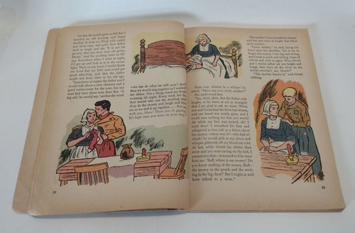 Hans Brinker or The Silver Skates Paperback Book Simon And Schuster 1957 CL-411 - Foto 7 di 9