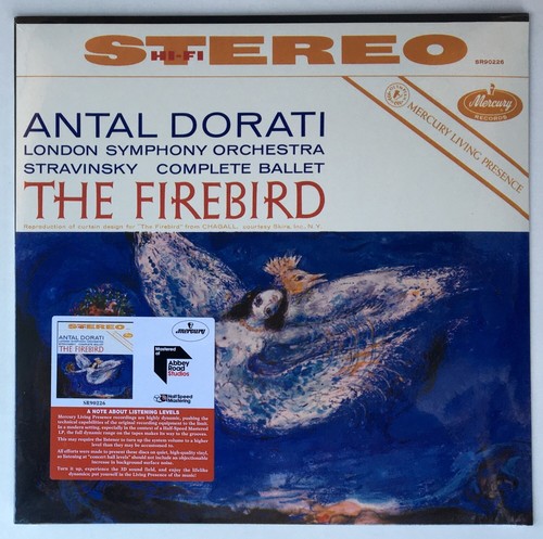 STRAVINSKY THE FIREBIRD DORATI LP 180g ABBEY ROAD HALF SPEED MASTER SEALED - Foto 1 di 1