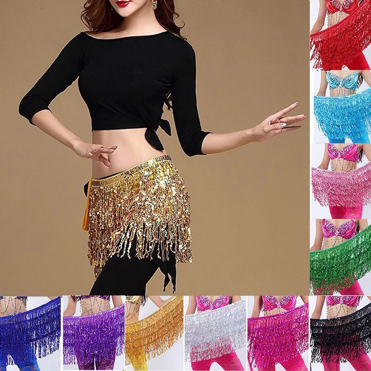 Belt scarf shop skirt