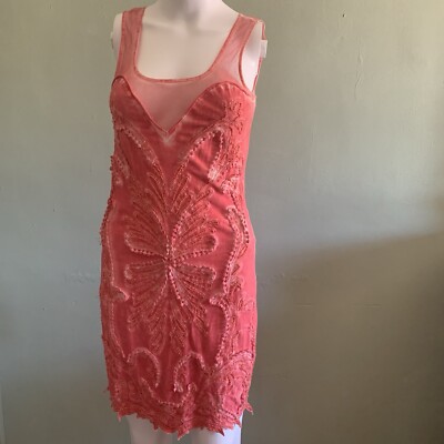 strapless open back dress Dress Casual Midi By Free People In Red, Size:10  Clothes Mentor Mayfield  Heights OH