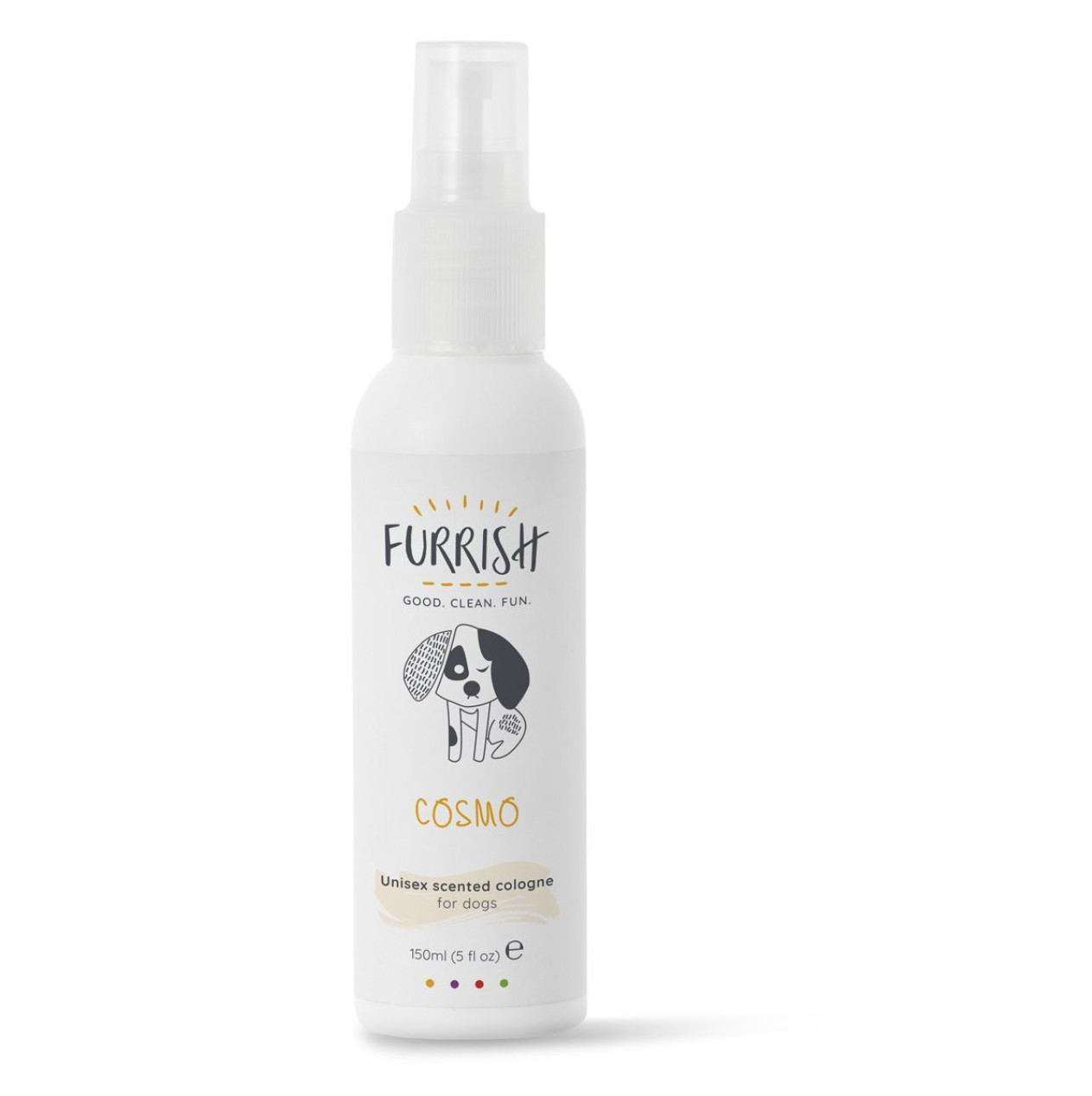 Furrish Unisex Smell Dog Scented perfume Cosmo Cologne 150ml use between baths