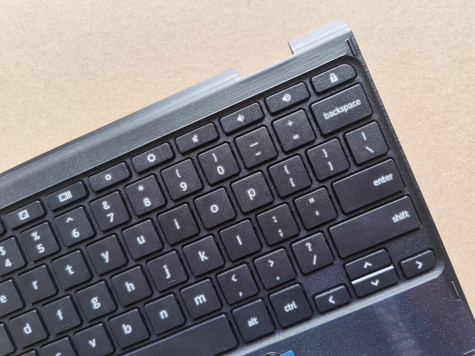 For Lenovo 300e Chromebook 2nd Gen MTK Palmrest Keyboard Touchpad US 5cb0x55512 - Image 3 of 4