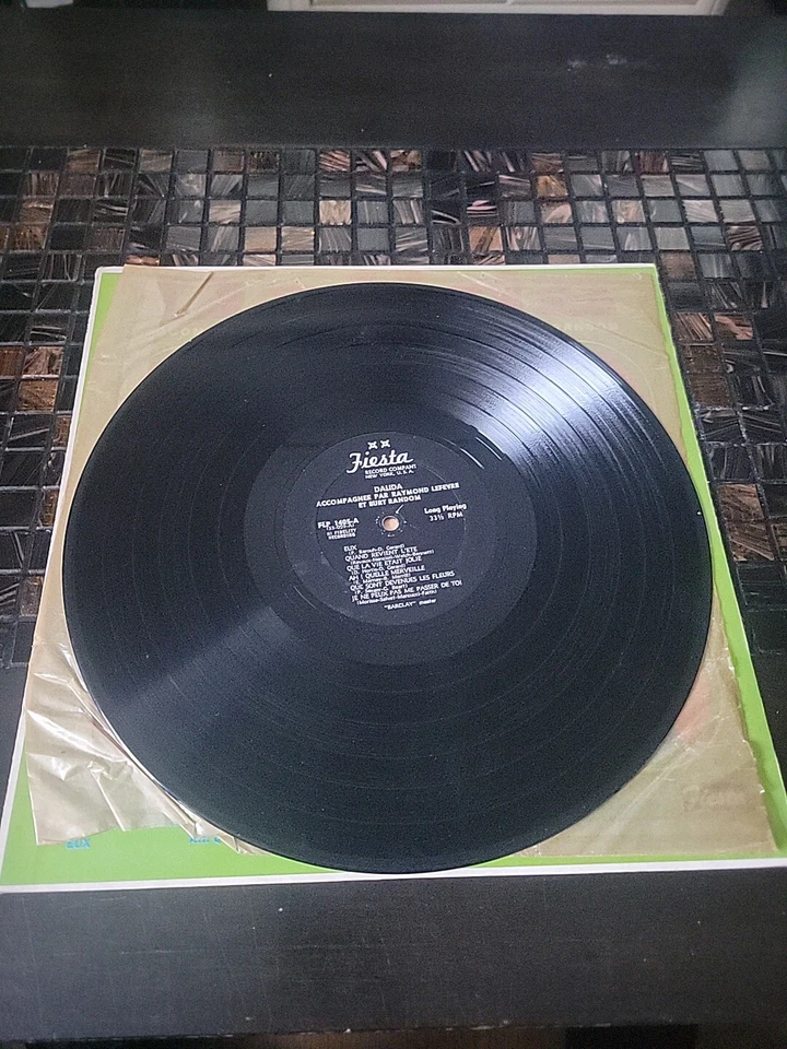 DALIDA Accompagnee Par RAYMOND LEFEVRE & BURT RANDOM FLP 14O5 French!  - Image 3 of 3