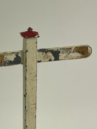 JOHILLCO LEAD SIGN POST 1930s JOHN HILL & CO ENGLAND Large ; 4-1/2” Or 114mm - Picture 3 of 8