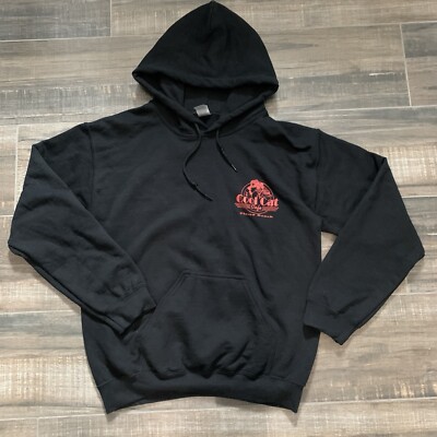 Cool Cat Cafe Pismo Beach Hoodie Size Small