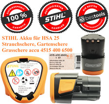 ⭐Batteria STIHL per cesoie per arbusti HSA25, cesoie da giardino, cesoie per erba accu 45154006500⭐