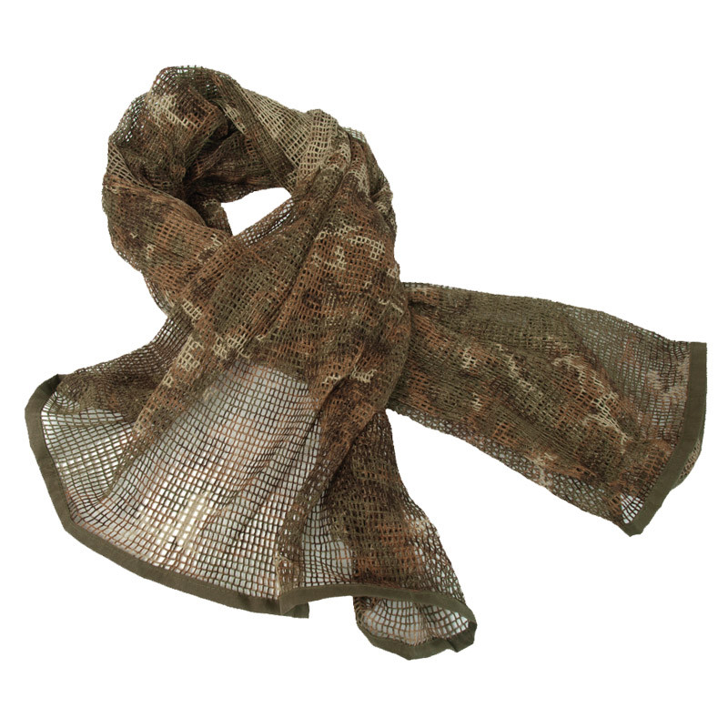 Écharpe Tactique En Maille Respirante, Voile De Sniper, Camouflage Airsoft, Chasse, Cyclisme, Randonnée, Masque De Camouflage, écharpe D'extérieur