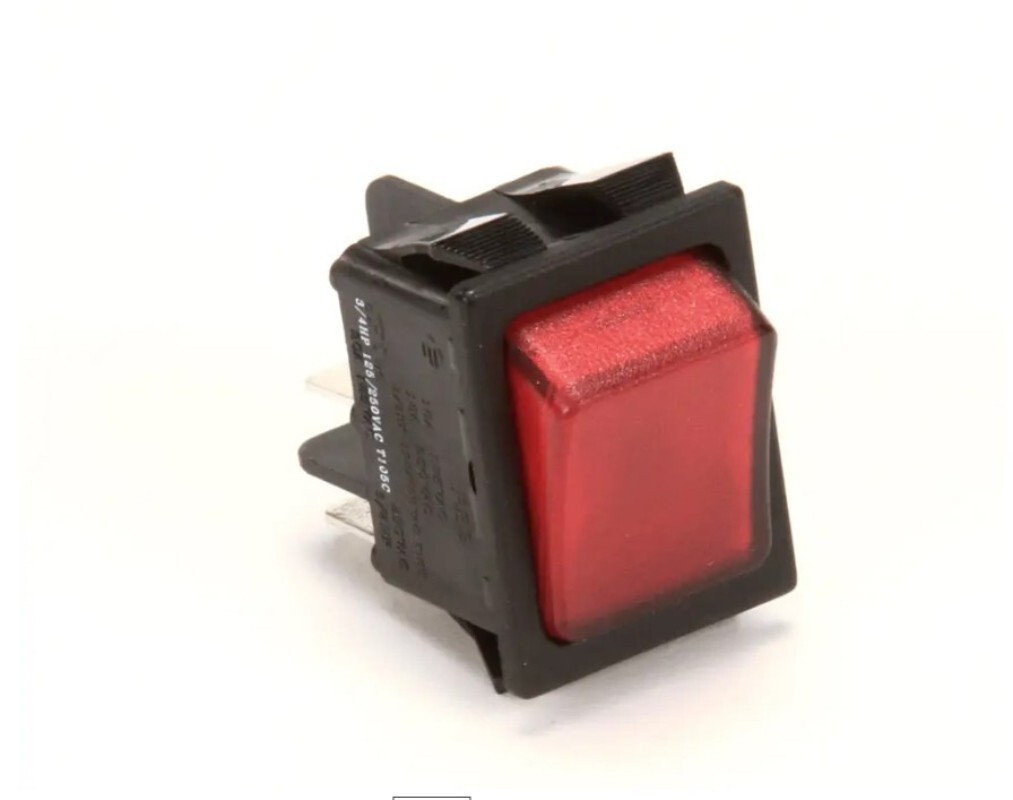T105c Rocker Switch Nu-Vu 294J T105C Switch Rocker DPST Lighted Red, On/Off | eBay