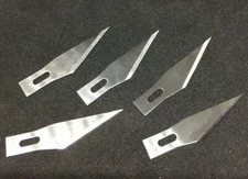 5 Exacto Knife Blades #11 Carbon Steel For Hobby Craft Refill Art Free Ship USA