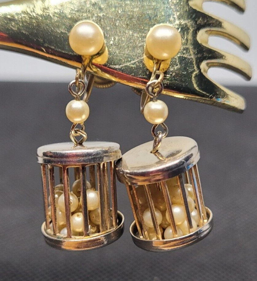 Earrings W/pearls