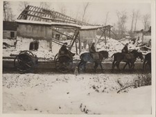 REPRINT OF ORIGINAL WWI PHOTO OF ROYAL FIELD ARTILLERY