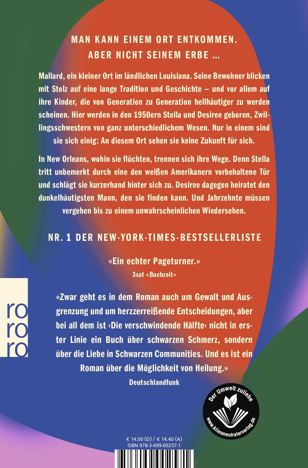 Thumbnail - Die Verschwindende Hälfte Brit Bennett