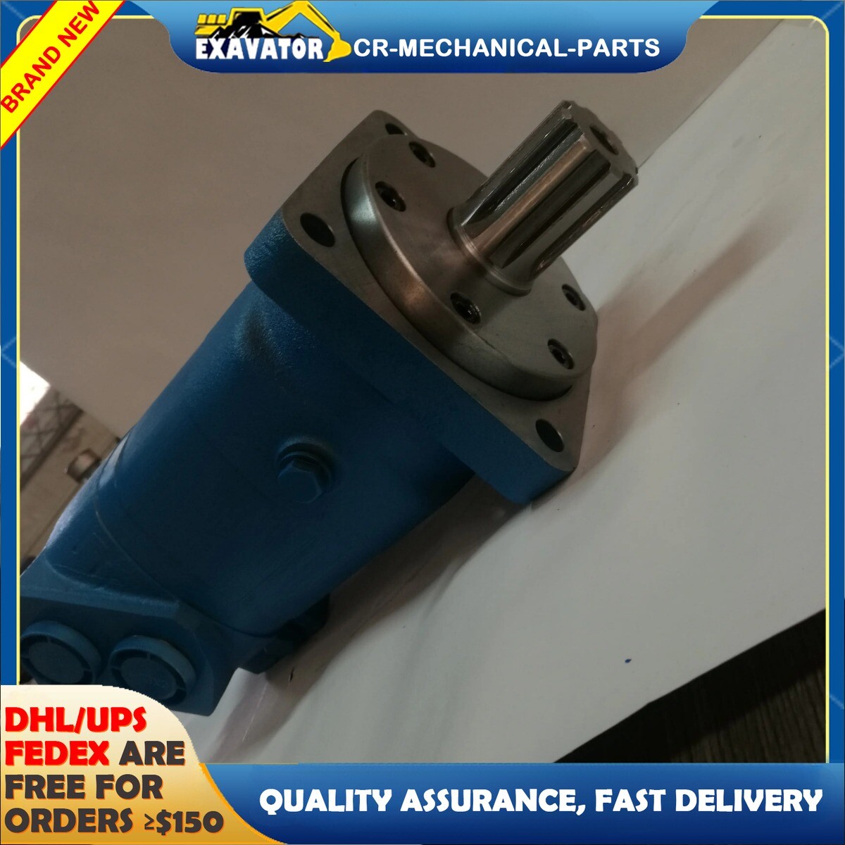 Cycloid Hydraulic Motor Replace ETN Eaton 6K-195/245/310/390/490/625/800/985