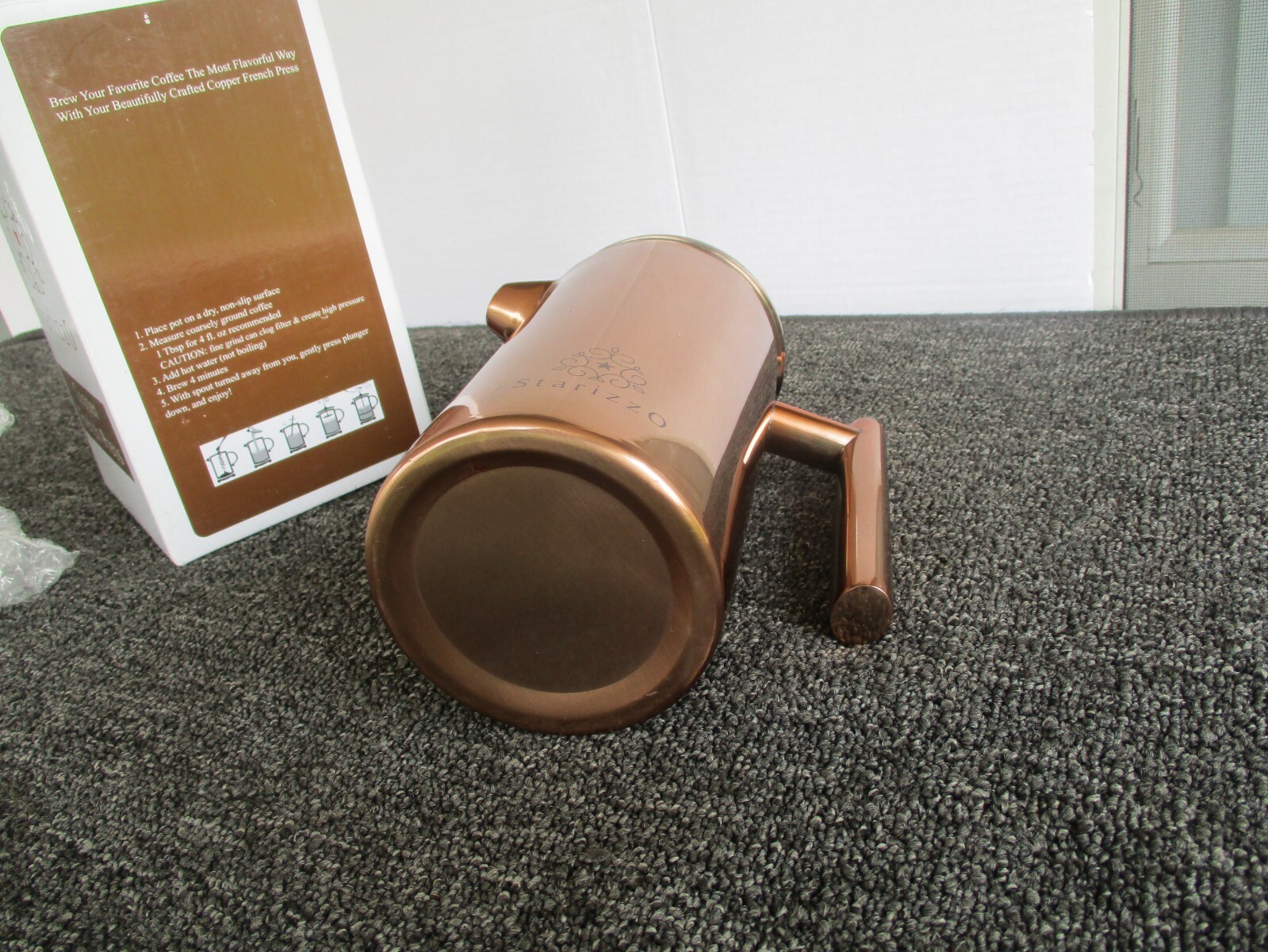Starizzo Copper French Press Coffee