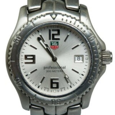 Tag Heuer Link WT1112 Professional Quartz Silver Mens Watch