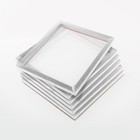 6x 61T Cornice Setaccio 51x46cm A3 Alu-Siebdruck Telaio Con Bene Gaze Bianco