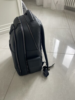 Zaino da tavolo Piquadro con supporto porta bottiglia per iPad, nero, un formato