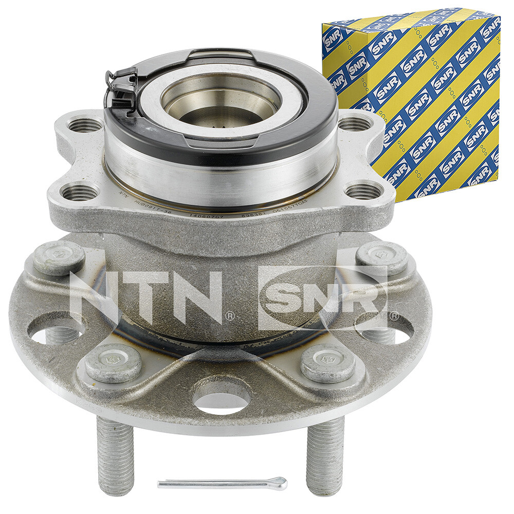 Kit de roue SNR R186.10 roulement de moyeu arrière 74mm