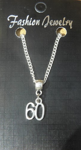 24 Inch 60th Birthday Year Charm Gift 