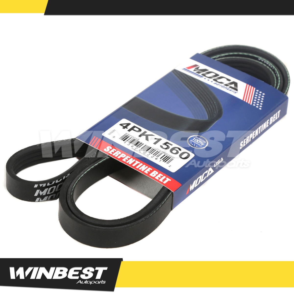 EPDM Serpentine Belt 4PK1345 Compressor for 99-04 Nissan Xterra