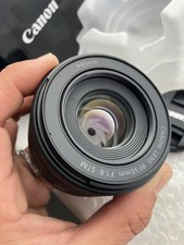 Canon RF 50mm f/1.8 STM fast prime lens for mirrorless full frame or crop camera