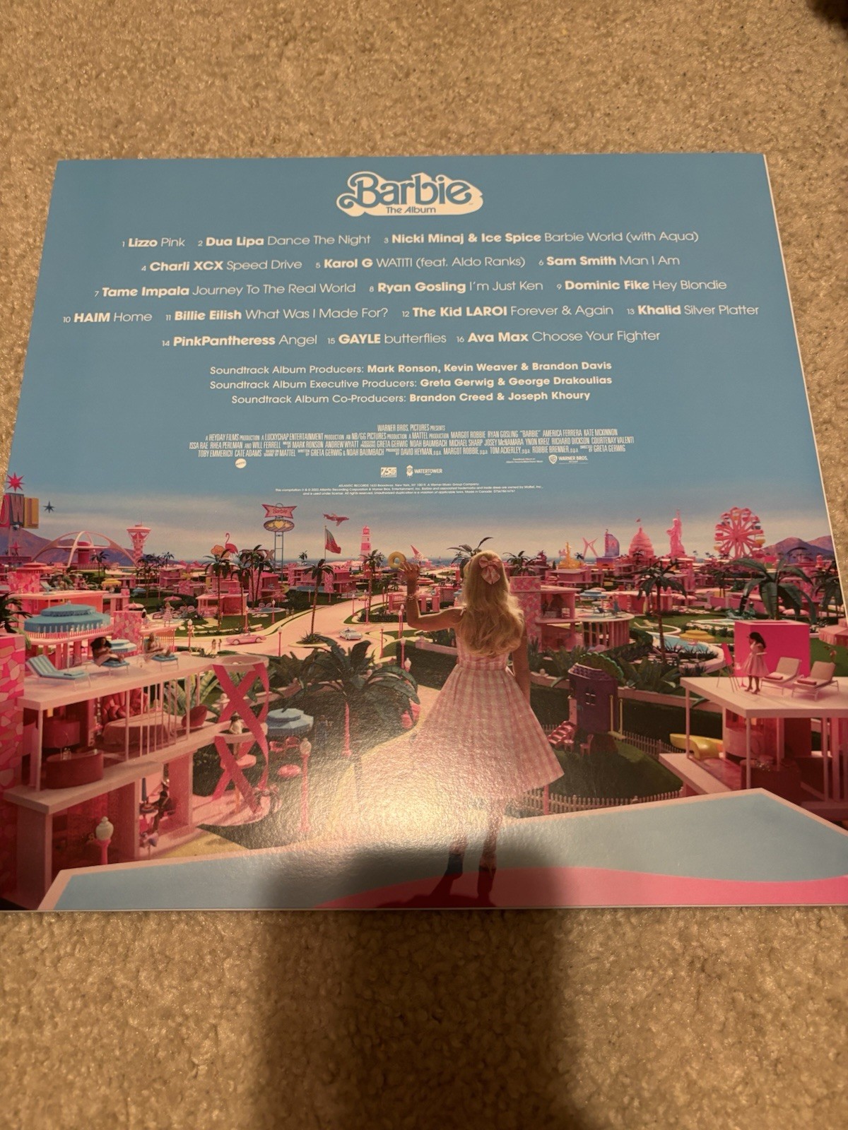 Barbie The Album Milky Clear Edition Vinyl Record, NEW SEALED