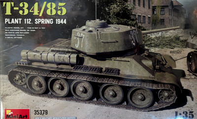 MiniArt 37379 - 1:35  T-34-85 Plant 112. Spring 1944