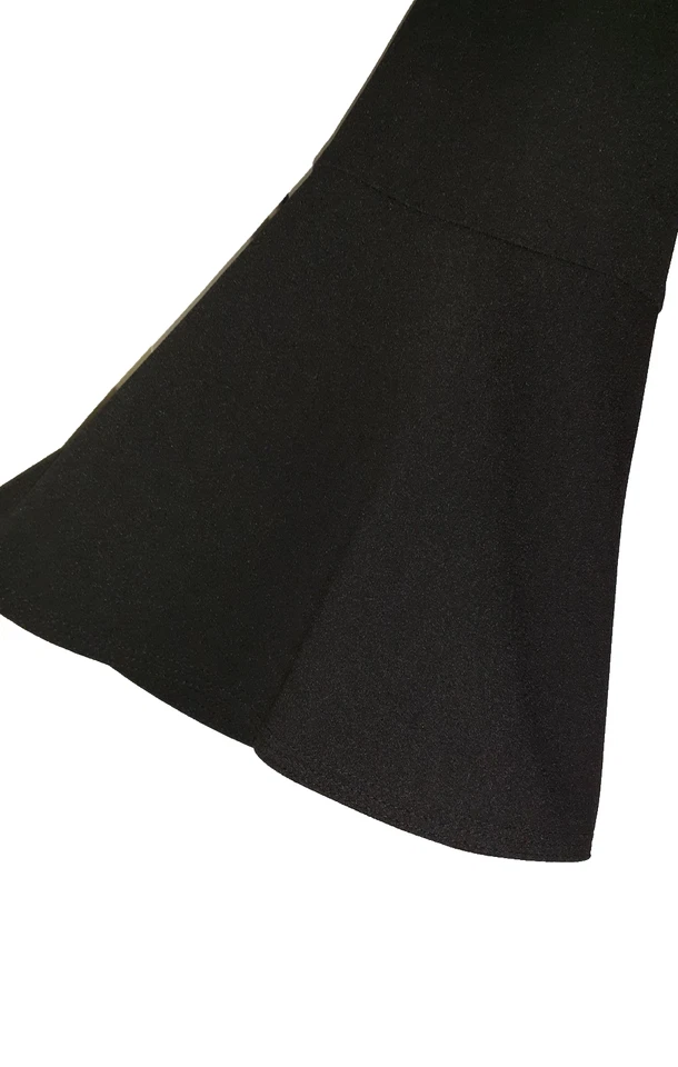 Mono CALVIN KLEIN Talla 16 Negro Manga 3/4 Elastizado Tejido Acampanado Puños Bolsillos Foto 2 de 4