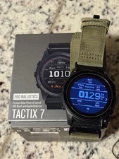 Garmin Tactix 7 Pro Ballistics Edition 51mm Black w/ Black Silicone (GPS)