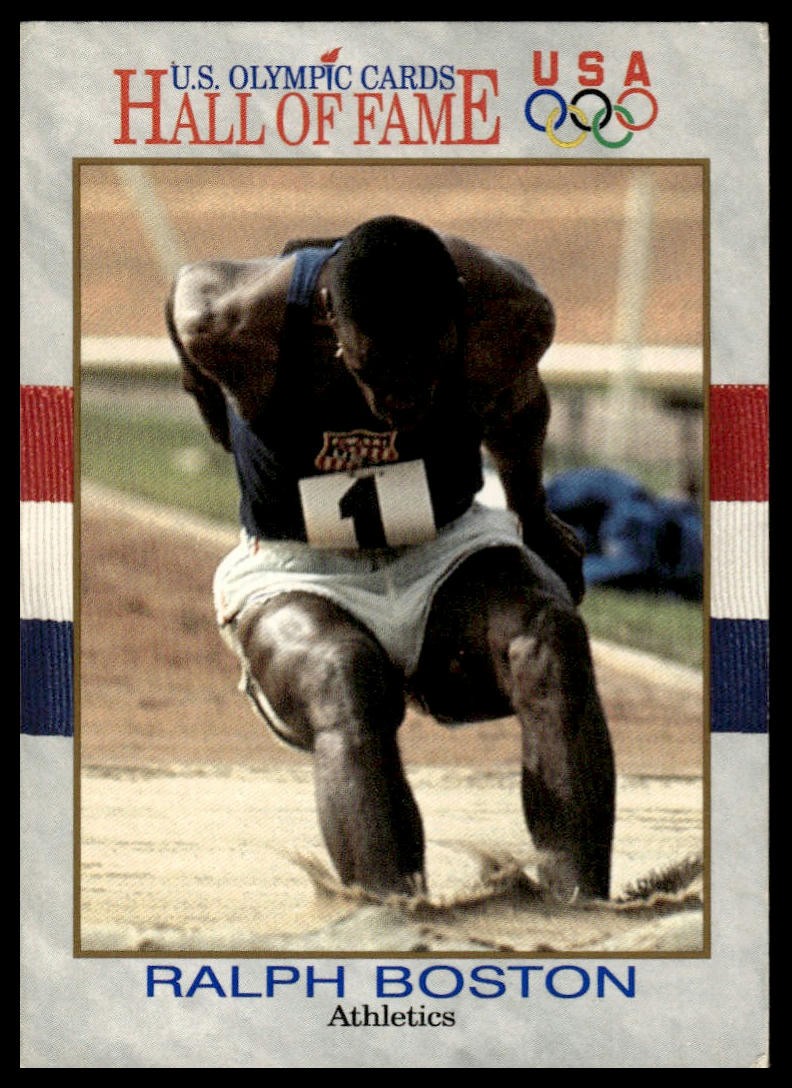 1991 Impel U.S. Olympic Hall of Fame #31a Ralph Boston USA